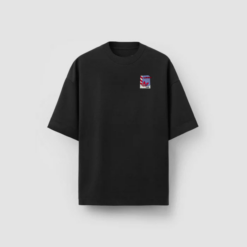 CAMISETA OVER - ADIDAS PRETA