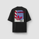 CAMISETA OVER - ADIDAS PRETA